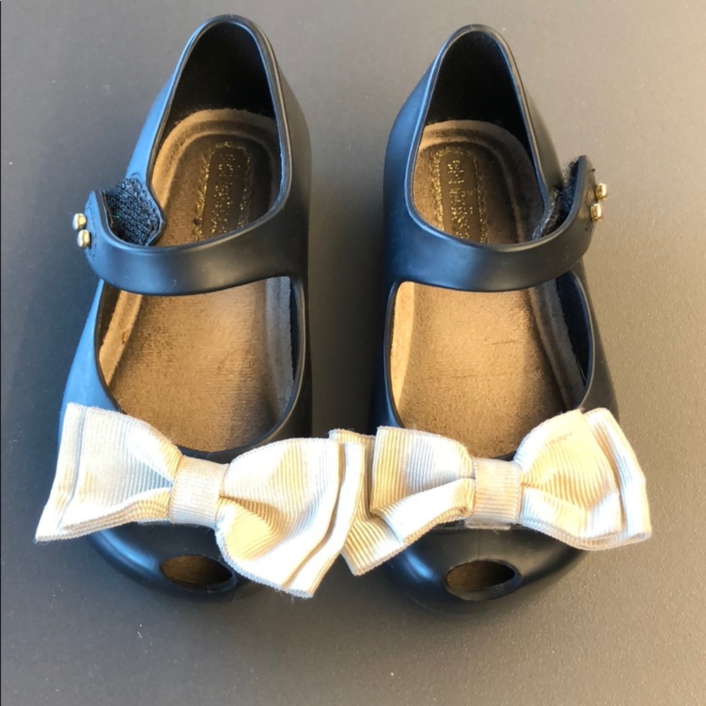 Mini Melissa Girl’s Bow Mary Janes